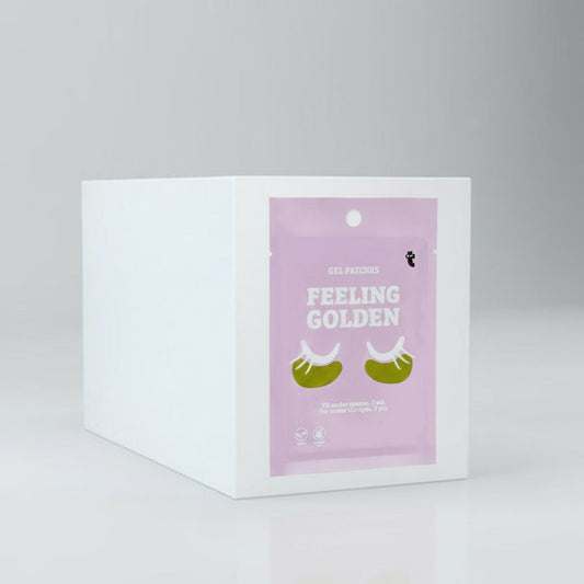 Gold gel patches for under-eye rejuvenation - 2 pieces